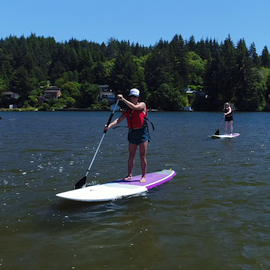 Stand up Paddle Boarding Lincoln City Oregon