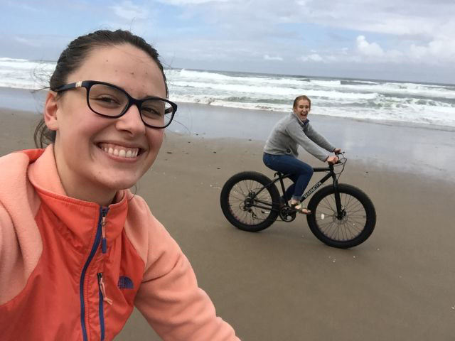 bikes on the beach