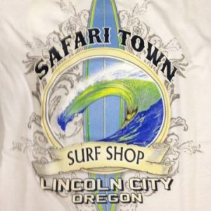 Safari Town Surf Island Gun Surf T-Shirt
