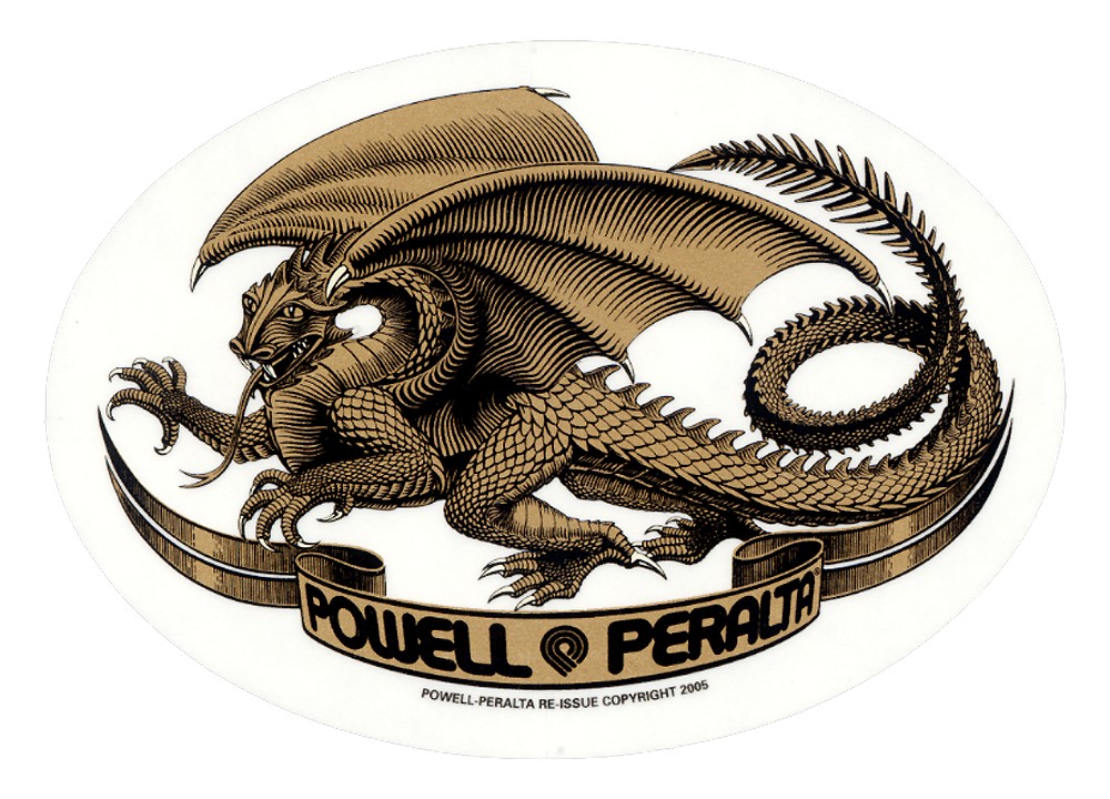 Powell Peralta Ripper Bumper Sticker 5 (Single)