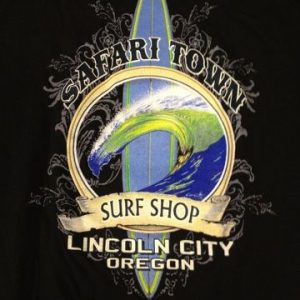 Safari Town Surf T-Shirt Island Gun