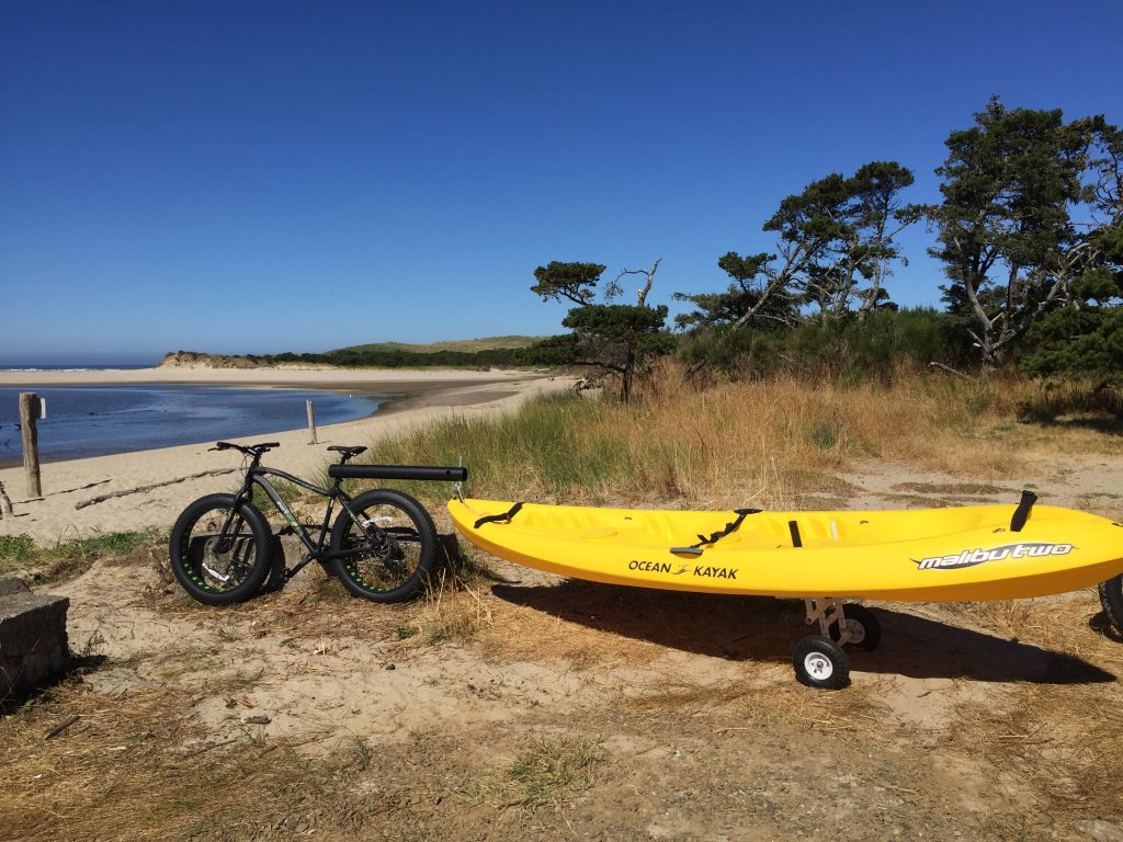 Oregon Coast Kayak fishing