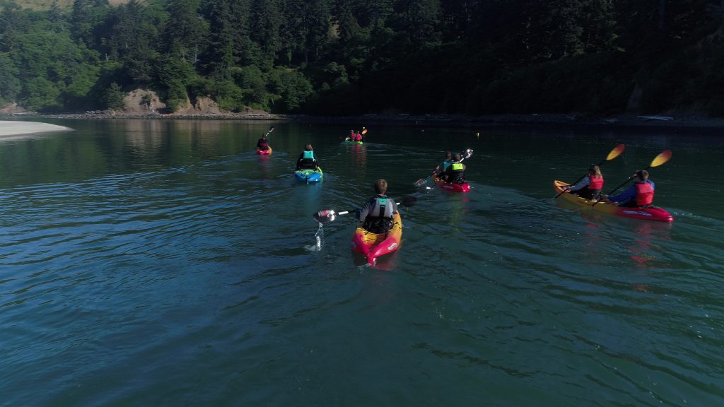 Kayaking Lincoln City Oregon