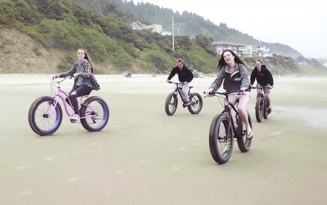 Fat Bike Beach Rides Lincoln City Oregon