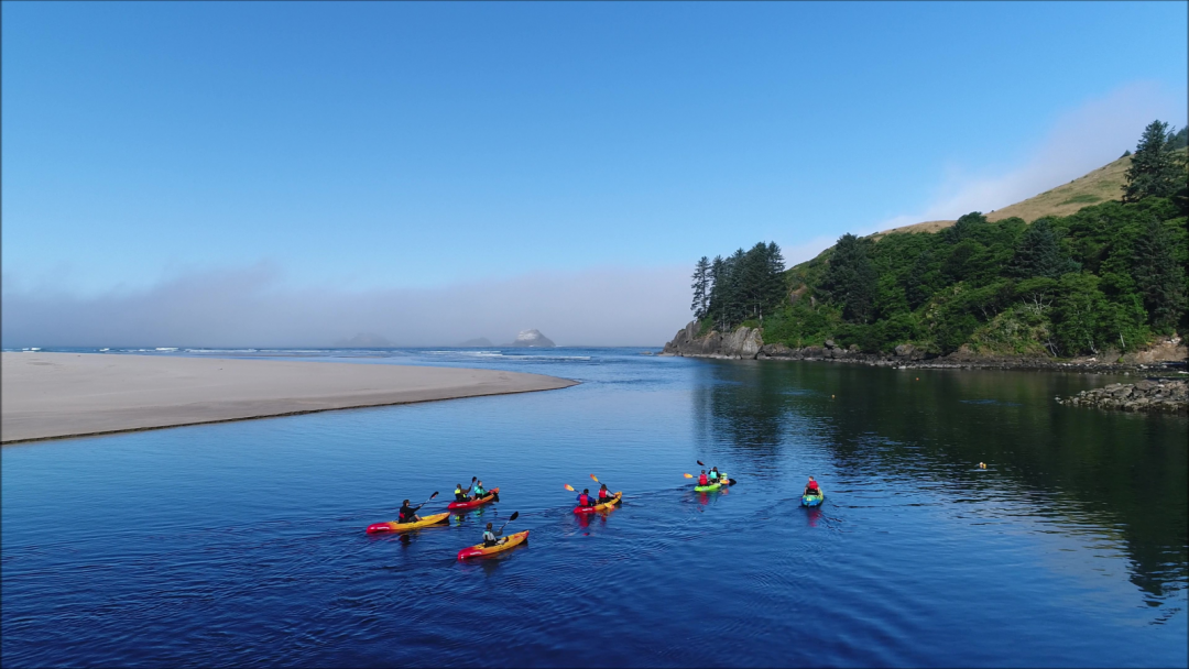 Kayaking in Lincoln City