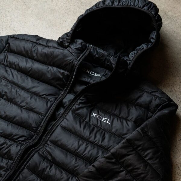 XCEL MENS HOODED PUFFY JACKET