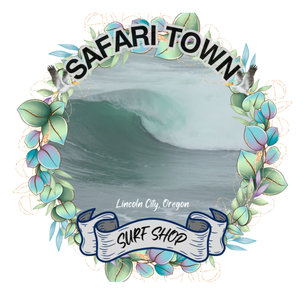 Safari Town Floral Wave Sticker
