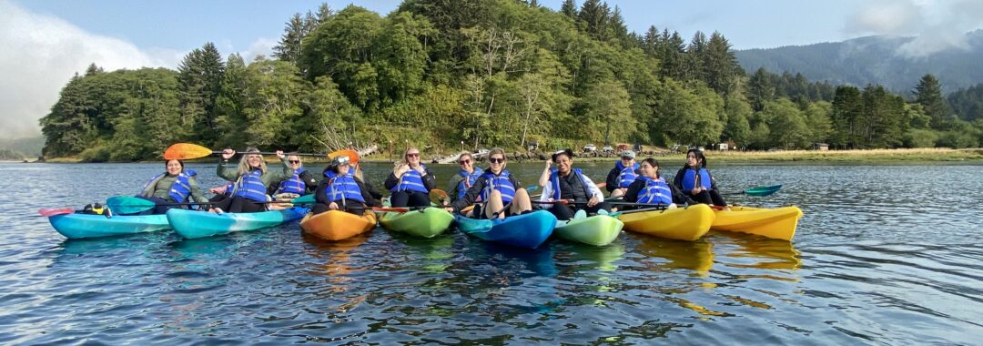 Oregon Coast Large Group Guided Kayak Tours